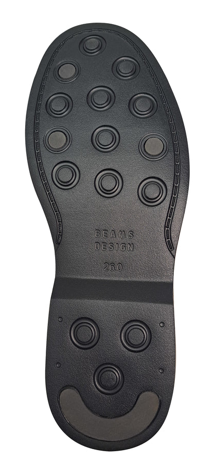 [BEAMS DESIGN]本革ビジネスシューズ　ストレートチップ　ダブルグリップソール　メンズ　BD-841-3