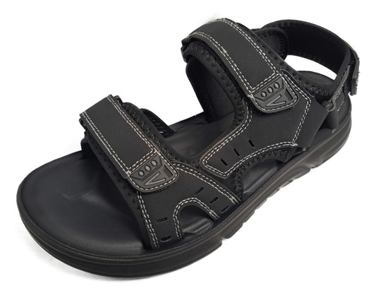 [マリオ・ロゼッティ]サンダル アウトドア スポーツ ベルト 軽量 クッション メンズ MR7702 冷感タオル付